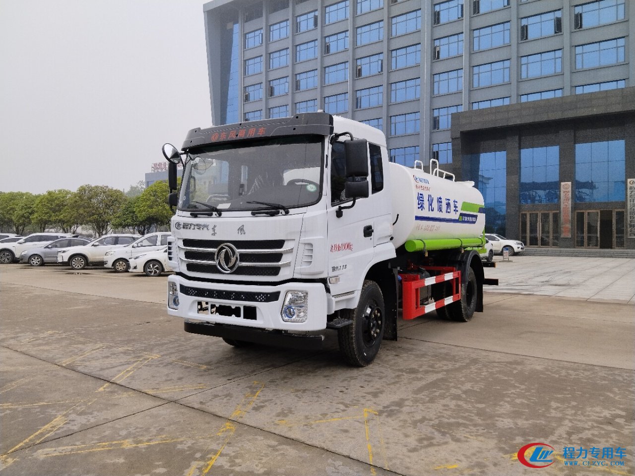 程力东风K6新款12方绿化洒水车